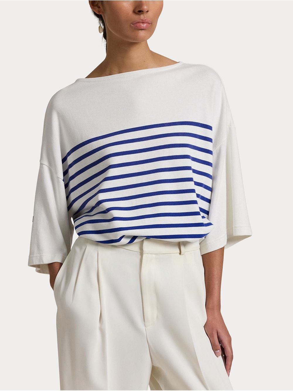 Polo Ralph Lauren M Striped Boatneck Mariner Tee